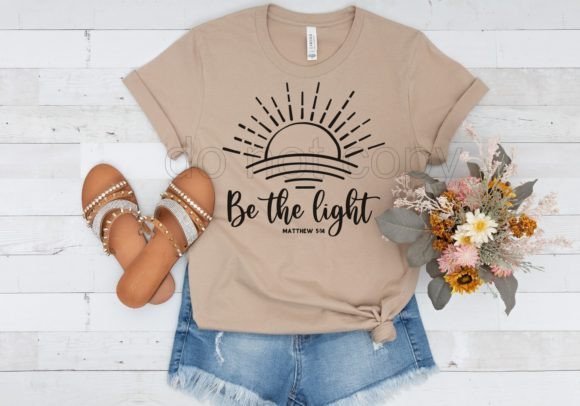 Be the Light SVG: A Versatile Graphic for Religious Content