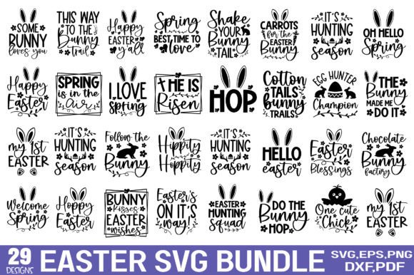 Easter SVG Bundle: A Versatile Graphic for Creative Crafts