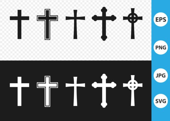 Religion Cross Graphics: A Must for Crafts