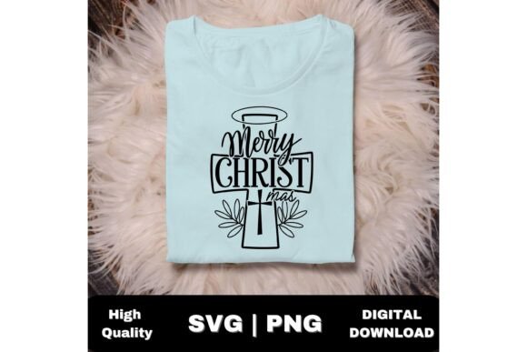 Religious Jesus Christmas Cross SVG: A Perfect Graphic for Faithful Branding